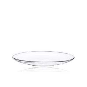 High Quality Clear Transparent Coffee Set Coffee Mug Plate Set