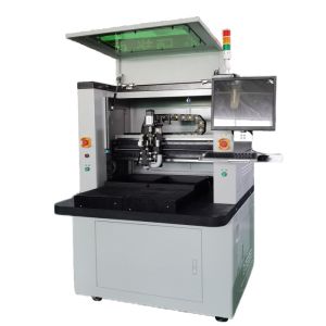 White PCB Router Machine 60000RPM Spindle Speed For Milling Joints FR4/CEM/MCPCB