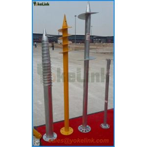 Hot selling carbon steel ground screw for solar stand