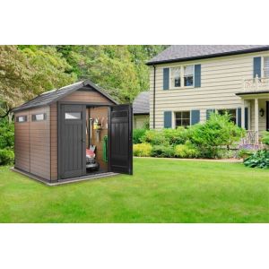 Plywood Material Flat Pack WPC House With Heavy - Duty Floor / Robust Ceiling