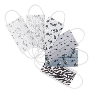 Breathable Cartoon Disposable Children Face Mask Three Layer Dustproof