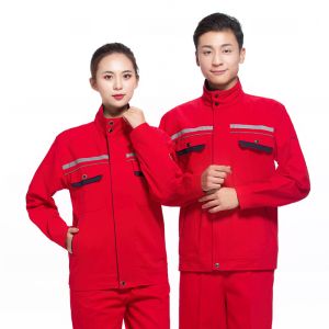 Customized Logo Workshop Clothes Maintenance Anti-Static Protective Workwear