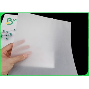 63gsm 90gsm Tracing Paper For Laser Printers Good Toughness A0 A1 Size