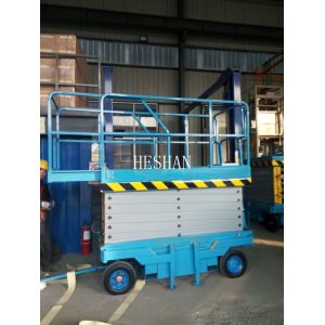 China Pneumatic Mobile Scissor Lift Table Hydraulic Electric 10M 12M 16M 20M Height on sale