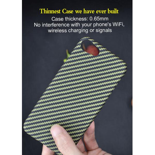 Extremely Lightweight Design Aramid Fiber Phone Case For iPhone SE