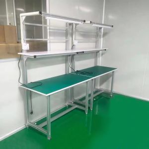 ESD Workbench 240x120x185cm Aluminium Profile Assembly Table