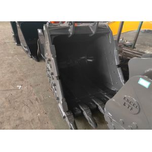 Heavy Duty Excavator Rock Bucket 1300 mm Wide With Hardox Material