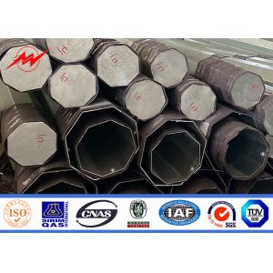 30ft Electrical Power Pole Galvanized Steel Nea Standard