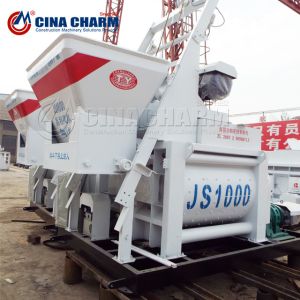 Quality JS1000 25r/Min Cement Concrete Mixer Two Shaft for sale