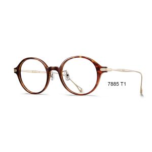 Big Round Eye Plastic Prescription Glasses / Flexible Super Light Eyeglass