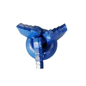 Api Certificated 3 Wings / Blades Pdc Step Drag Bits For Water Well Drilling