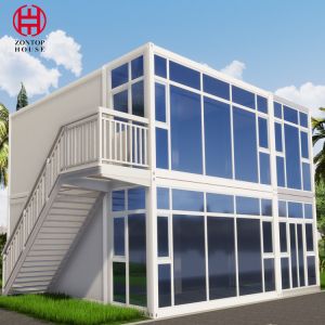 Zontop Quick Build Luxury China Storagemodern Prefabricated Temporary 2 Stories
