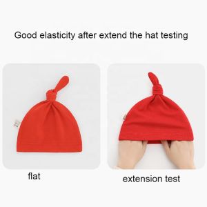 Knitted Organic Cotton Baby Knotted Hat Wholesale