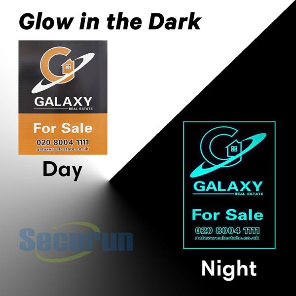 Outdoor UV Printing Aluminum Realestate Signage ODM