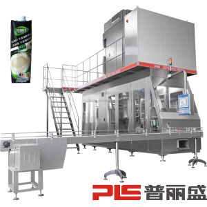 Quality 1000ml Prisma Aseptic Carton Filling Machine for Juice 6000PPH for sale