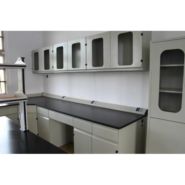 Buy School Steel Laboratory Furniture , Chemistry Lab Bench Hanging Cupboard at wholesale prices