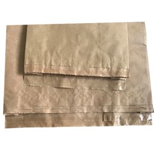 Customized Hot Melt Pinch Bottom Paper Bags Multiwall Kraft Paper Packaging Bags