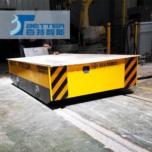 Plastics Handling 130t Electric Railway Transfer Cart