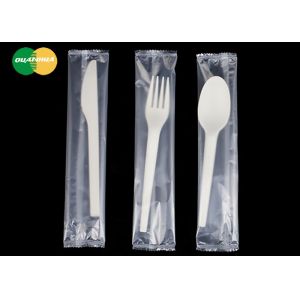 Biodegradable CPLA Cutlery Disposable Spoon Fork Sustainable