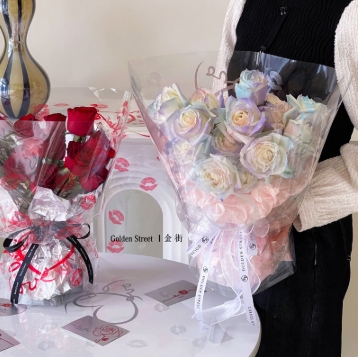 Many Colors Waterproof Floral Flower Wrapping Paper Perfect for Love and Florist Wrapping