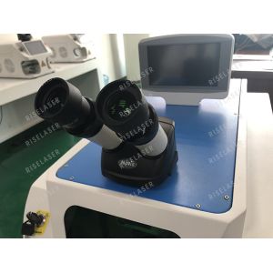 200w YAG Jewelry Laser Soldering Machine With High Clear CCD