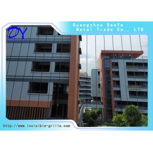 China 5cm Distance Gap Window Invisible Grille Polished 2.0mm Wire on sale