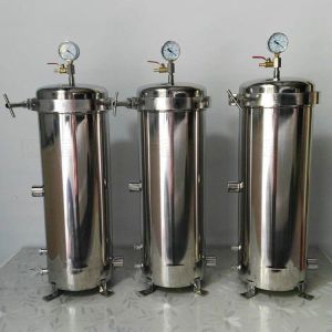 Industrial Juice Milk Dairy Multi Cartridge Housing Oil Pipeline Duplex