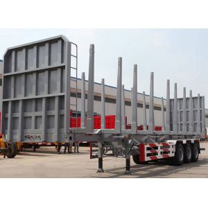 Customized Air Suspension Fence Trailer For Heavy Duty Cargo Truck