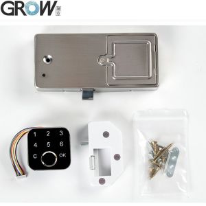 GROW G16 Fingerprint Electric Cabinet Drawer Lock Keypad With Two Installation