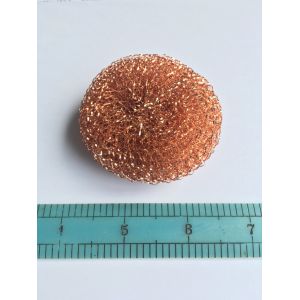 Spiral Copperized Stainless Steel Scourer Kitchen Cleaning Ball 18g*3PC