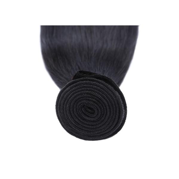 100% Straight Remy Human Hair Bundles / Natural Cuticle Aligned Hair
