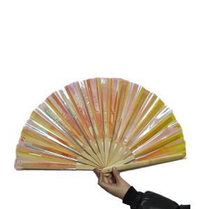 Personalized Kongfu Fan 13inch Plastic Customized Large Hand Fans