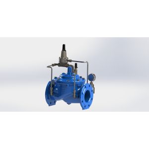 Ductile Iron Pressure Sustaining Valve Hydraulically Operated / Pilot -