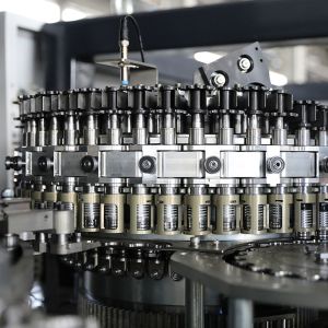 CIP Cleaning 24 Heads Hot Filling Juice Bottling Machine