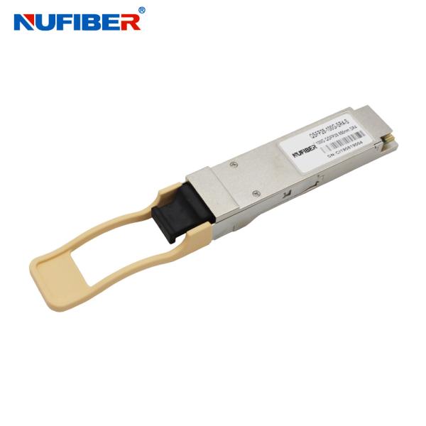 Buy 100G QSFP28 SR4 100M MPO 850nm Fiber Optical Transceiver at wholesale prices