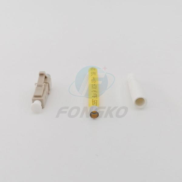 Buy hot sale Lc/UPC Fiber Optical Connector parts Multi Mode Simplex 2.0mm Fiber Optic Connector at wholesale prices
