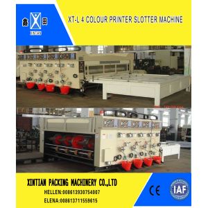 Manual Feeding Carton Making Machine / Paper Carton Printing Machine Witn