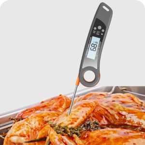 China LCD Backlight Kitchen Cooking Meat Digital Food Thermometer on sale