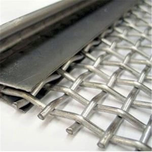 Galvanized Heavy Duty 300um Stainless Steel Crimped Wire Mesh