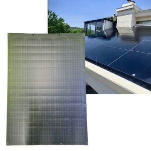 Quality Flexible Solar PV Panel 200W With MWT Cell 21.5% Efficient Curved Surface Ready for Wholesale and OEM Use for sale