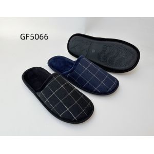OEM Logo Warm Mens' Indoor Slippers House Shoes Slippers With Memory Foam Sock
