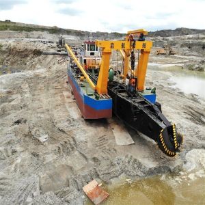 Siemens PLC Cutter Suction Dredging Machinery with Customizable Discharge