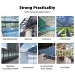 Factory Wholesale Transparent Solid Polycarbonate Sheet Wear Resistant Pc Sheet