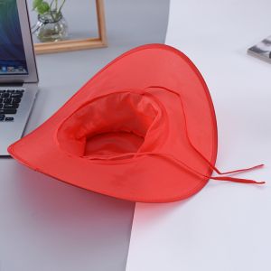 Collapsible Cowboy Hat Foldable Nylon Bucket Hats Summer Promotional Item