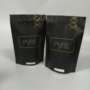 Weed Bags Stand Up Pouch Jungle Boys One Pound Clear Front For Tobacco Leaf