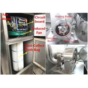 WF-30B 5300rpm 7.5kw Industrial Grinding Machine Herb Pulverizer