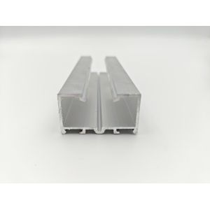 Architectural Polished Aluminium Profile , Custom Aluminium Extrusion 6063
