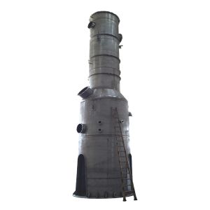 Single Effect Thin Film Evaporator Stainless Steel Vacuum Distillation
