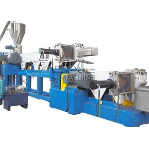 China Plastic PE Film Granulating Pelletizing Recycling Machine 250-350kg/H on sale
