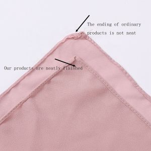 Wholesale Ethnic Muslim Women square Plain Shawl Excellent Feeling Breathable